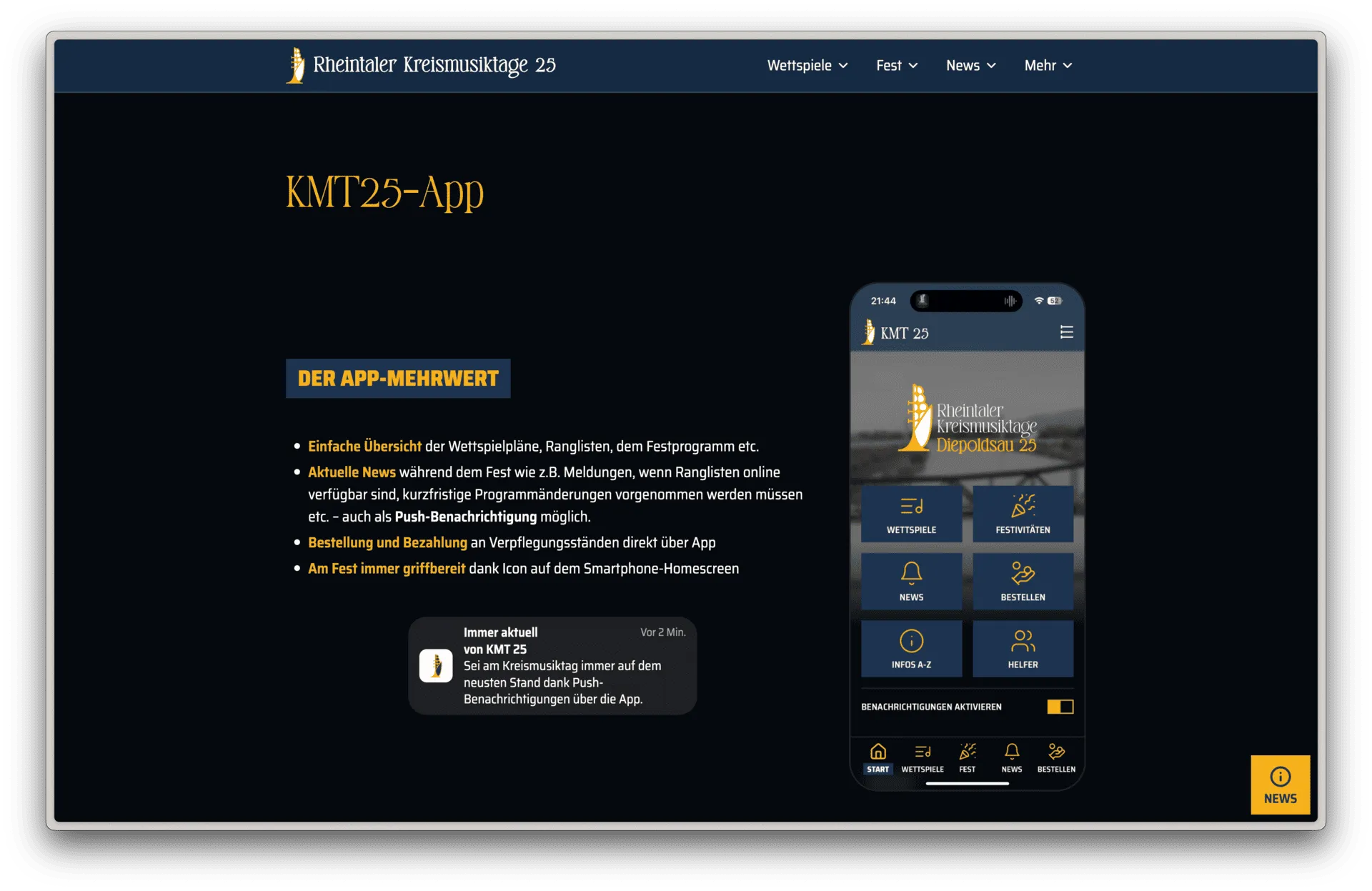 Anleitung zur Installation der PWA